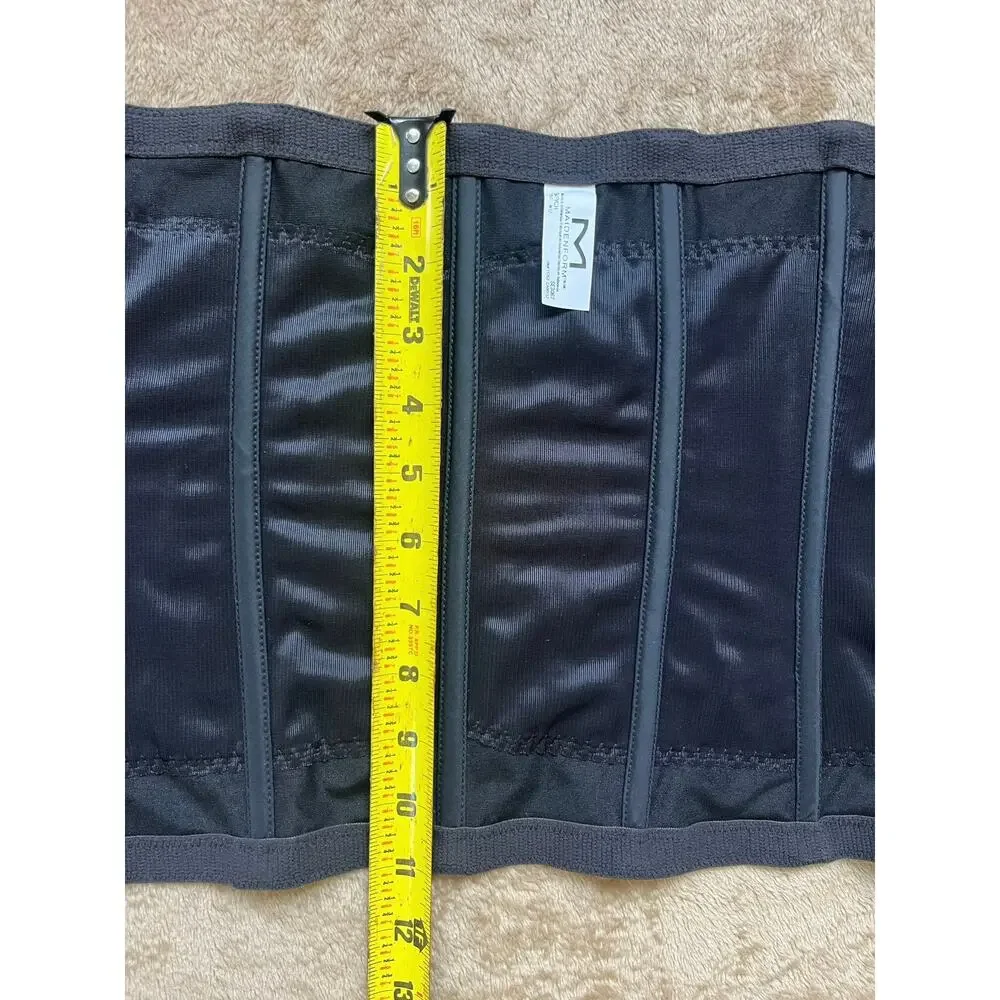 Maidenform Black Corset Waist‎ Trainer Instant Slimmer Women’s Size Small